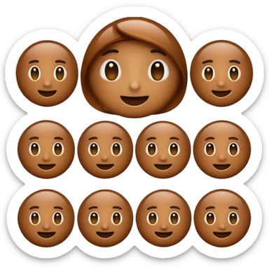 Haz emojis carmelitas aestetic sticker