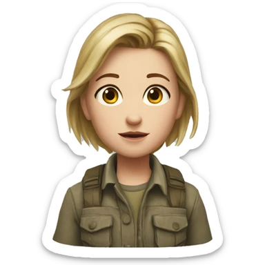 Ellie the last of usLittle bit dezoom sticker