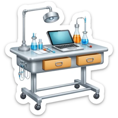 Doctor's table sticker