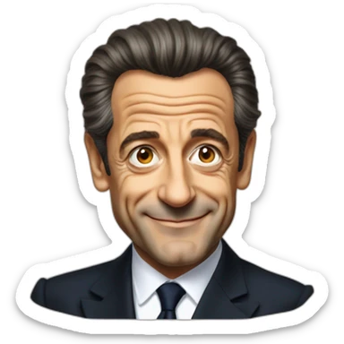 Nicolas Sarkozy sticker