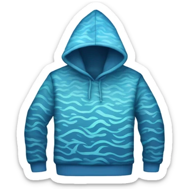 Water hoodie  sticker