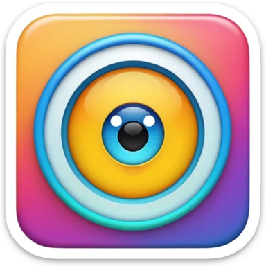 Illusion pic sticker