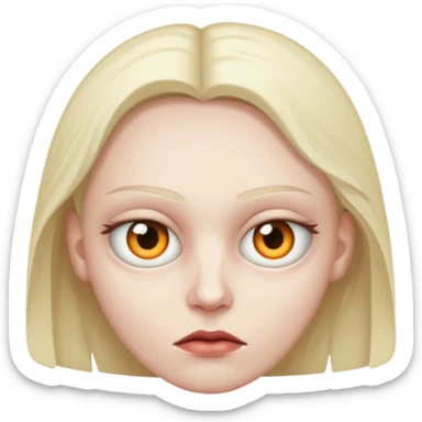 deadly stare one eye emoji sticker