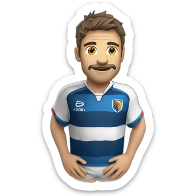 Damien lagrange rugby Aix en Provence sticker