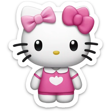 Hello kitty sticker
