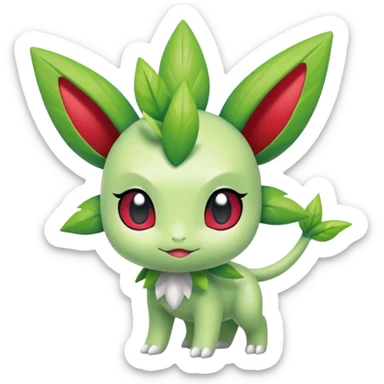  Celebi-Shaymin sticker