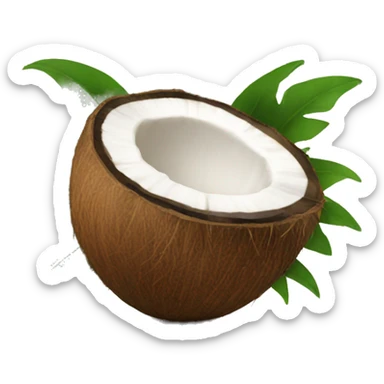 Coconut  sticker
