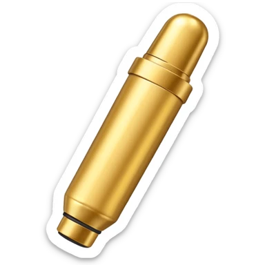golden permanent marker emoji, with a gold cap sticker