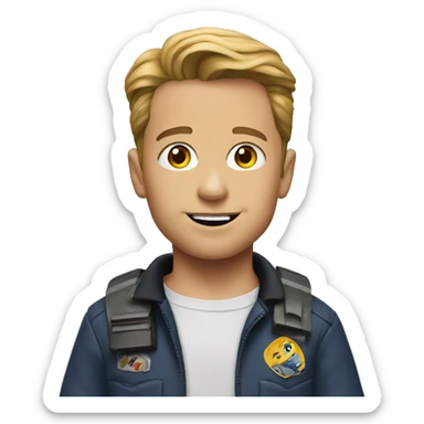 kindergarten cop sticker