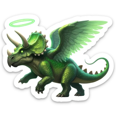Trico-Vernid-Sergal-Protogen-Dutch-Angel-Dragon-fusion-animal-hybrid sticker