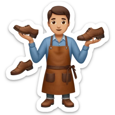 Shoe Cobbler sticker