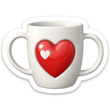 i heart ny mug sticker
