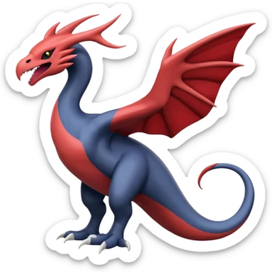 Yveltal-Lugia-Fakémon-hybrid-creature (full body)  sticker