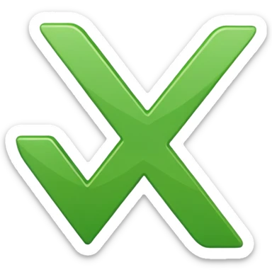 Simbolo de verificacion sticker