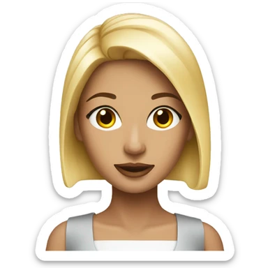 A vouge magazine  sticker