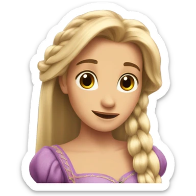 rapunzel sticker