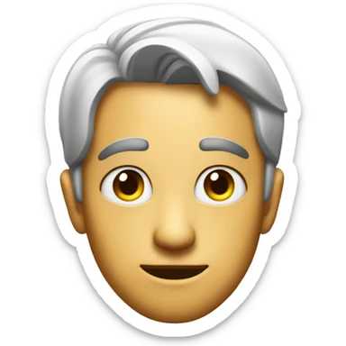 Giving a side eye because you heard something weird sticker