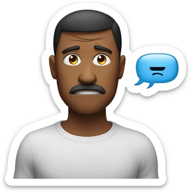 Emoji complains something about cs2 streamer from twitch Szyms0_0 and word "Aha50" sticker