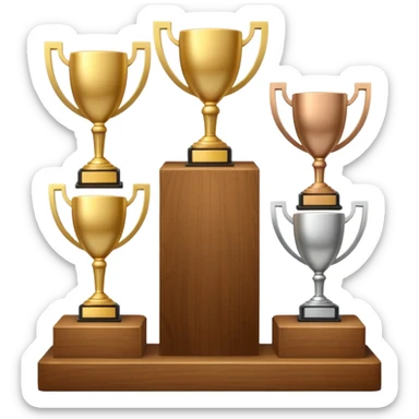  sport podium 1 2 3 sticker