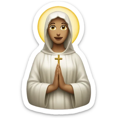 Virgin Mary sticker