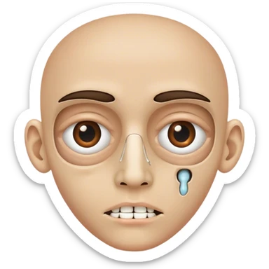 Remove my eyeballs from my face  sticker