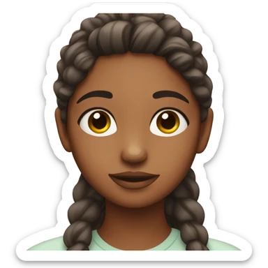 selfcare girl  sticker