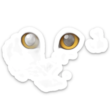 turkish van cat sticker