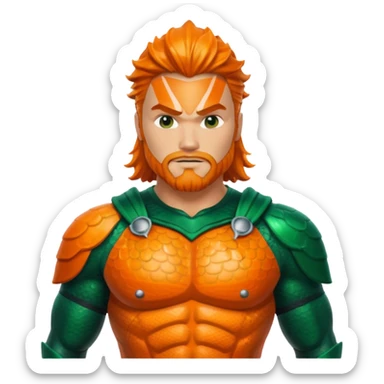 Aquaman from Justice League sticker