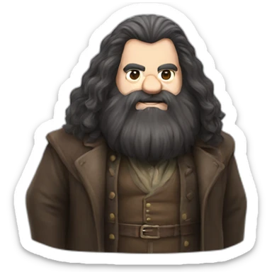 Hagrid from the final fantasy universe sticker