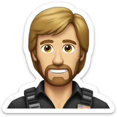 Chuck Norris  sticker