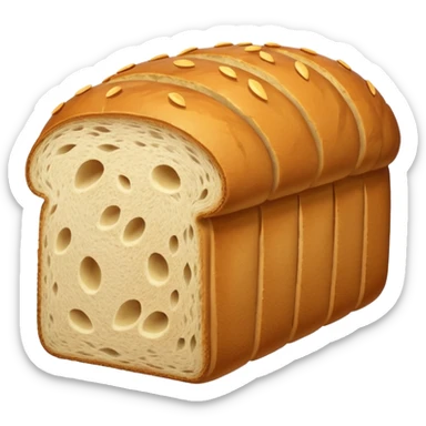 loaf of bread sticker