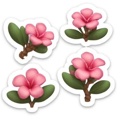 Desert rose  sticker