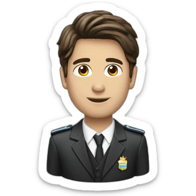 milei future president argentina sticker