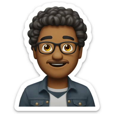 Ooh we ooh aha hah ting tang walla walla bing bang sticker