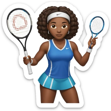 Sports Heroes Serena Williams (tennis)
 sticker