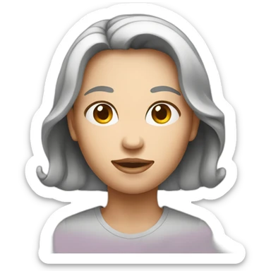 female gender sign sticker