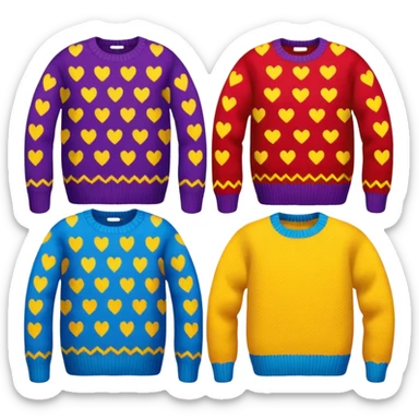 sweater emoji text no photo differant sticker