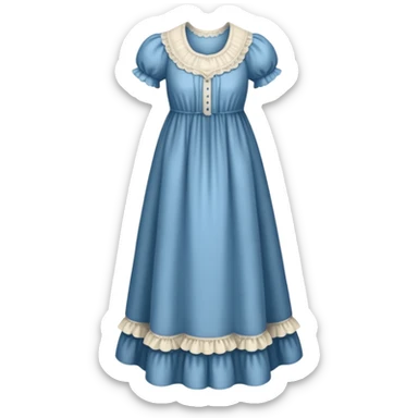 victorian nightgown sticker