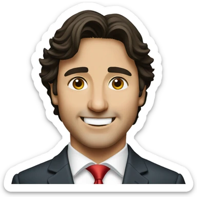justin trudeau sticker
