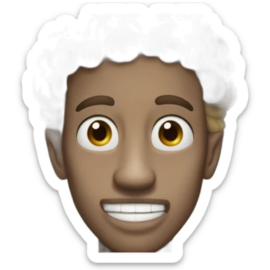 ksi with squidward's nose sticker