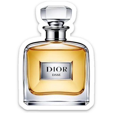 Dior parfum sticker