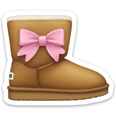 Uggs with bows sticker