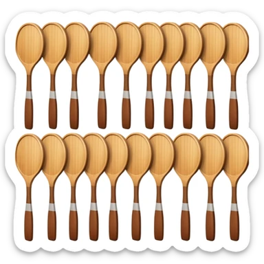 Paddle field sticker