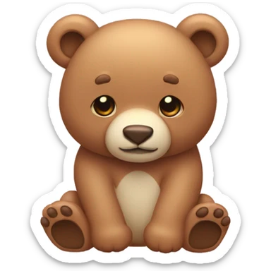 Oso enamorado  sticker