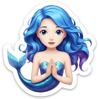 mystic mermaid sticker