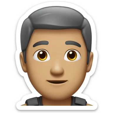 Бантик розовый sticker