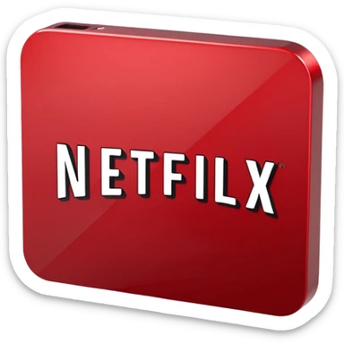 Netflix logo sticker