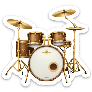 RINGO STARR’S DRUM KIT sticker