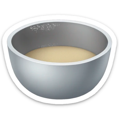 empty cat bowl sticker