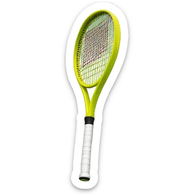 Raquette de tennis sticker